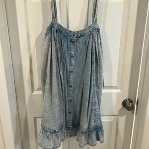 ⭐️ NWT FREE PEOPLE DRESS W POCKETS XL ⭐️